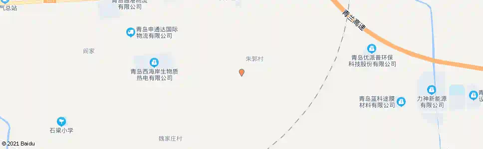 青岛朱郭_公交站地图_青岛公交_妙搜公交查询2025