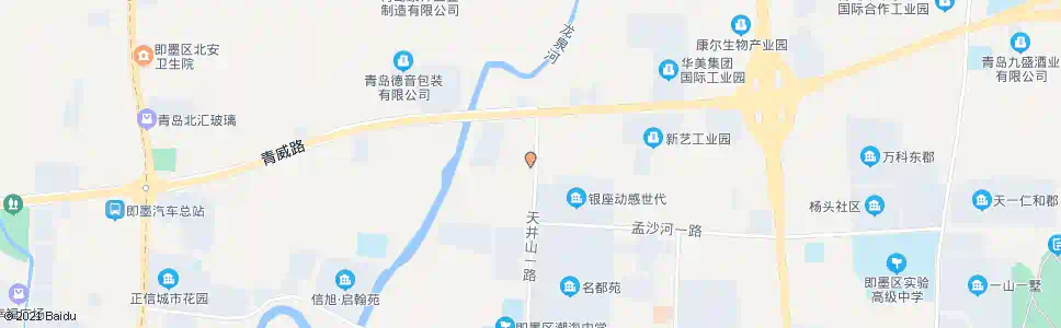青岛红妮北厂_公交站地图_青岛公交_妙搜公交查询2025