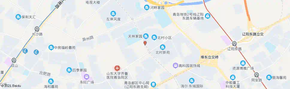 青岛劲松七路合肥路_公交站地图_青岛公交_妙搜公交查询2025