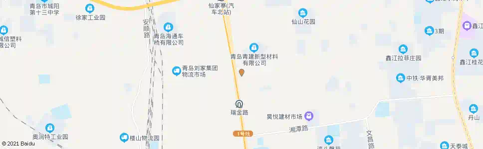 青岛青原石材_公交站地图_青岛公交_妙搜公交查询2025