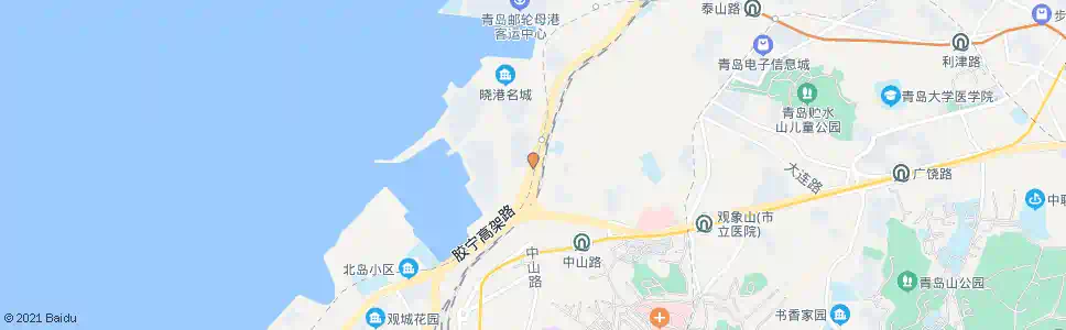 青岛冠县路_公交站地图_青岛公交_妙搜公交查询2025