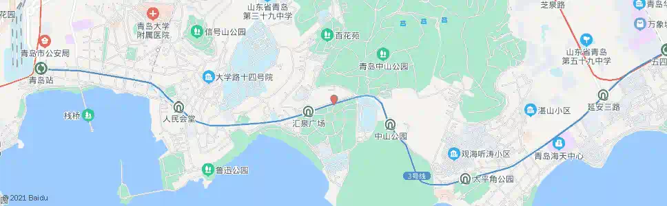 青岛文登路_公交站地图_青岛公交_妙搜公交查询2025