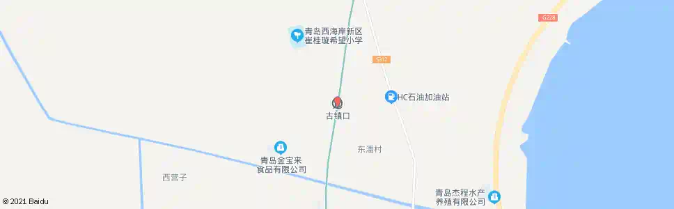 青岛古镇_公交站地图_青岛公交_妙搜公交查询2025