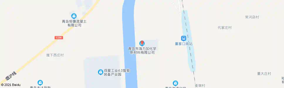 青岛青岛海力加化站_公交站地图_青岛公交_妙搜公交查询2025