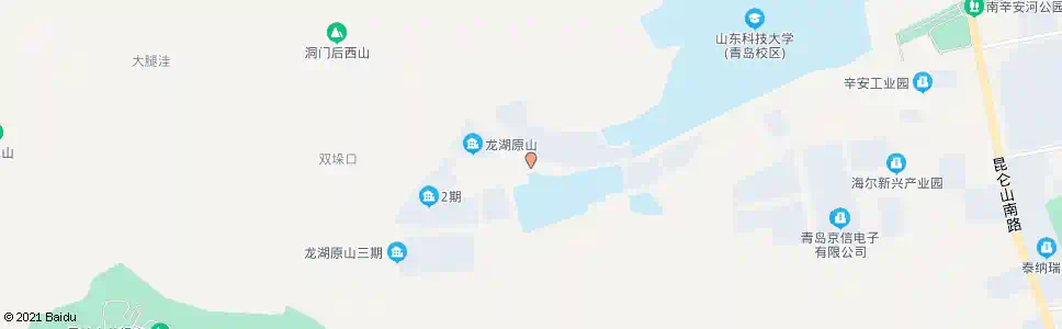青岛龙湖原山_公交站地图_青岛公交_妙搜公交查询2025