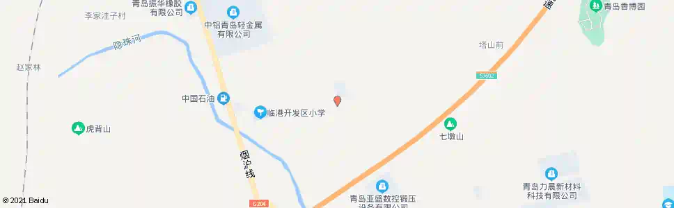 青岛王家林_公交站地图_青岛公交_妙搜公交查询2025