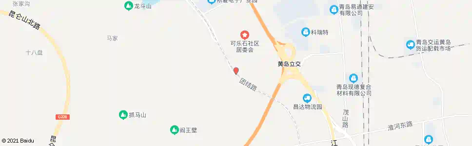 青岛可洛石_公交站地图_青岛公交_妙搜公交查询2025