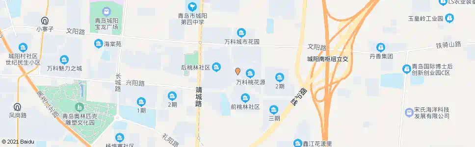青岛泰城路_公交站地图_青岛公交_妙搜公交查询2025