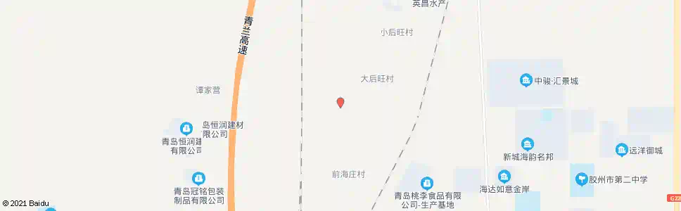 青岛前海庄_公交站地图_青岛公交_妙搜公交查询2025