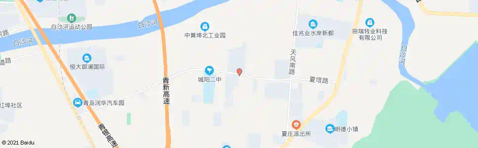 青岛东黄埠_公交站地图_青岛公交_妙搜公交查询2025