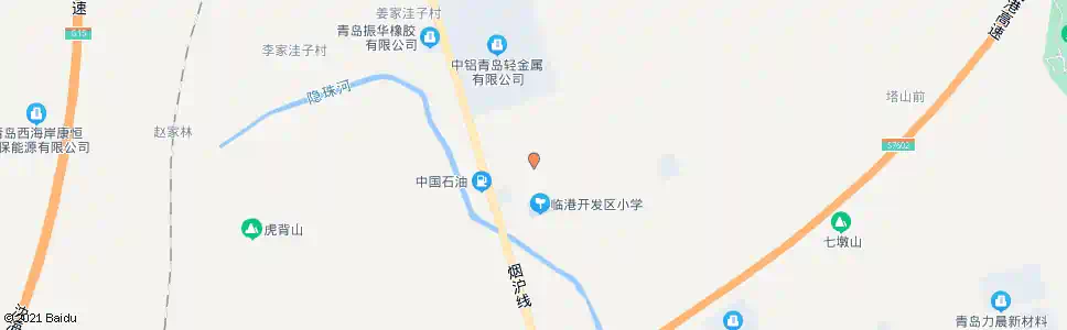青岛阎家屋子_公交站地图_青岛公交_妙搜公交查询2025