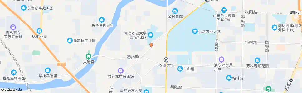 青岛古庙头_公交站地图_青岛公交_妙搜公交查询2025