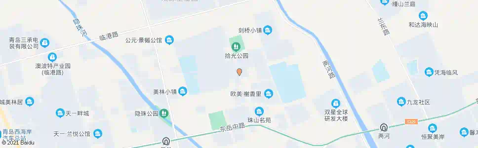 青岛冯家滩_公交站地图_青岛公交_妙搜公交查询2025