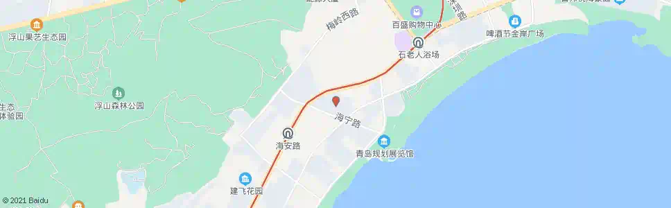 青岛颐景园_公交站地图_青岛公交_妙搜公交查询2025
