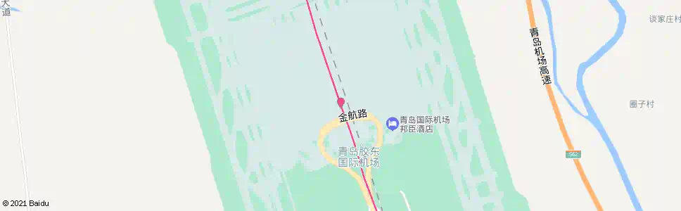 青岛流亭飞机场_公交站地图_青岛公交_妙搜公交查询2025
