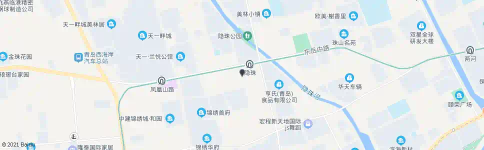 青岛茶马古道_公交站地图_青岛公交_妙搜公交查询2025