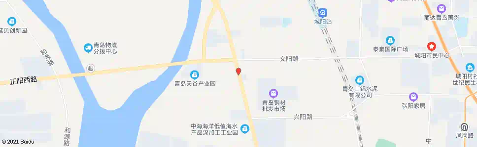 青岛双元路文阳路_公交站地图_青岛公交_妙搜公交查询2025