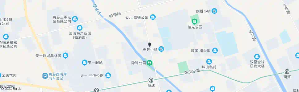 青岛大卢家滩_公交站地图_青岛公交_妙搜公交查询2025
