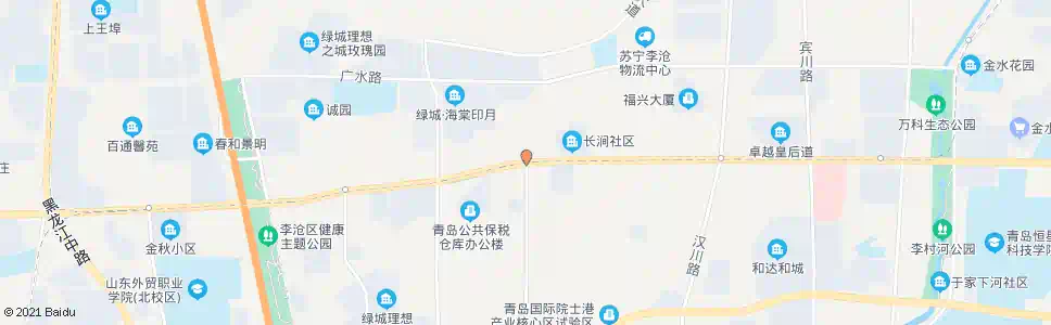 青岛合川路_公交站地图_青岛公交_妙搜公交查询2025