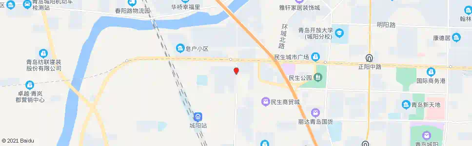 青岛城子社区_公交站地图_青岛公交_妙搜公交查询2025