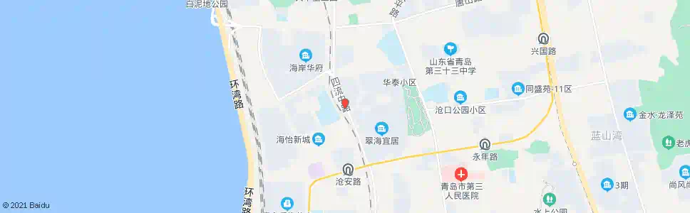 青岛兴华苑_公交站地图_青岛公交_妙搜公交查询2025