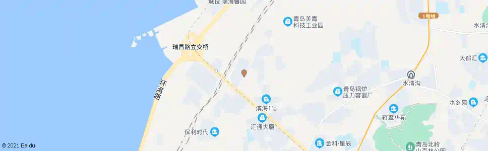 青岛万安路_公交站地图_青岛公交_妙搜公交查询2025