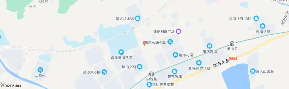 青岛珠山文苑_公交站地图_青岛公交_妙搜公交查询2025