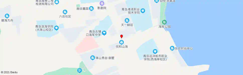 青岛海崖南_公交站地图_青岛公交_妙搜公交查询2025