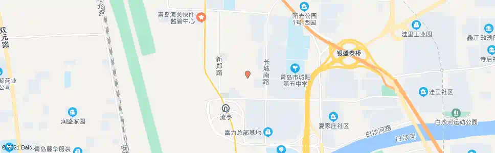 青岛宝安路海关路(路口)_公交站地图_青岛公交_妙搜公交查询2025