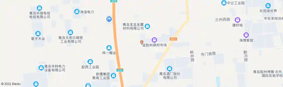 青岛八通钢构_公交站地图_青岛公交_妙搜公交查询2025