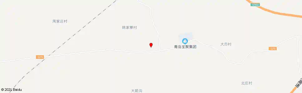 青岛韩家寨_公交站地图_青岛公交_妙搜公交查询2025