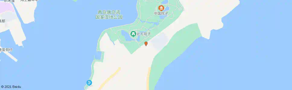 青岛银沙滩北_公交站地图_青岛公交_妙搜公交查询2025