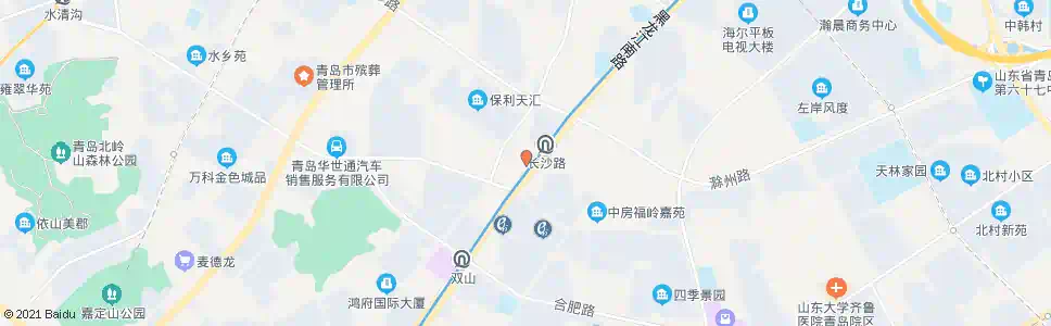 青岛保儿村东_公交站地图_青岛公交_妙搜公交查询2025