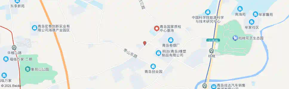 青岛港华燃气_公交站地图_青岛公交_妙搜公交查询2025