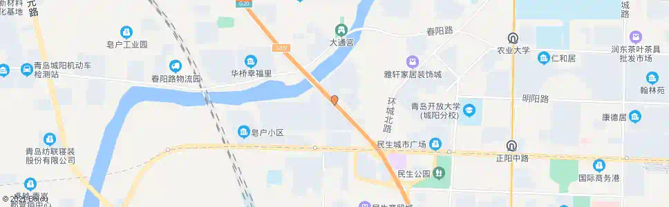 青岛小城之春_公交站地图_青岛公交_妙搜公交查询2025