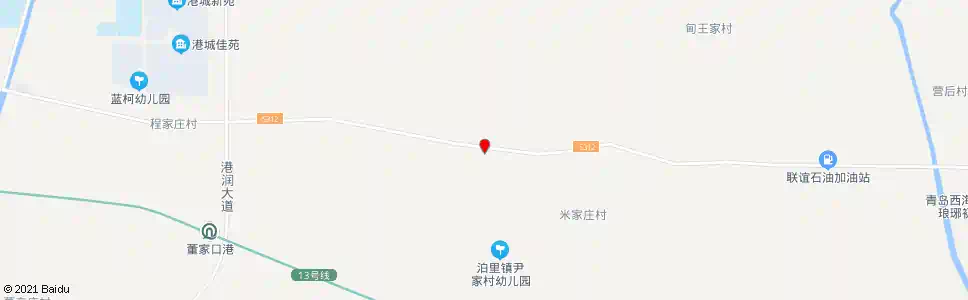 青岛尹家村北_公交站地图_青岛公交_妙搜公交查询2025