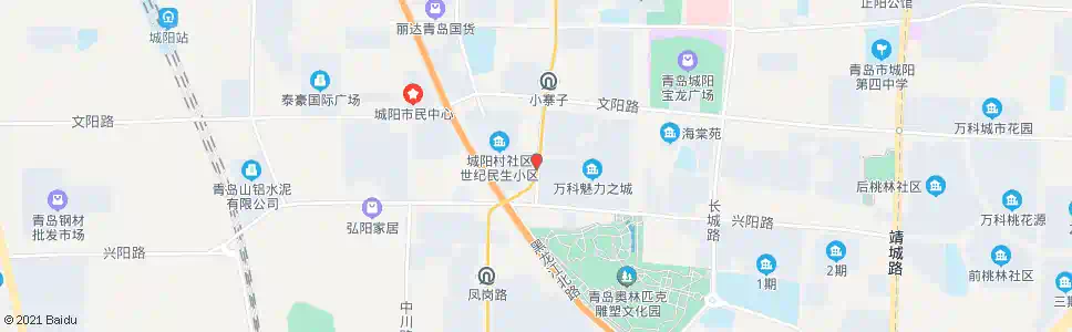 青岛翠竹园_公交站地图_青岛公交_妙搜公交查询2025