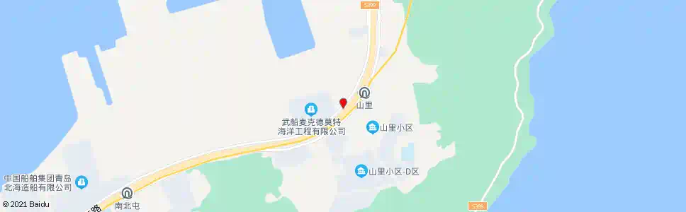青岛武船麦克德莫特_公交站地图_青岛公交_妙搜公交查询2025