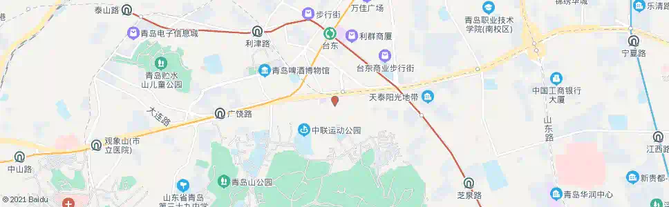 青岛标山路_公交站地图_青岛公交_妙搜公交查询2025