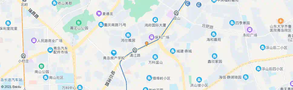 青岛和达中心城_公交站地图_青岛公交_妙搜公交查询2025