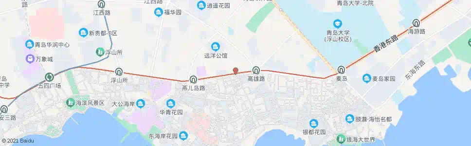 青岛台湾路_公交站地图_青岛公交_妙搜公交查询2025