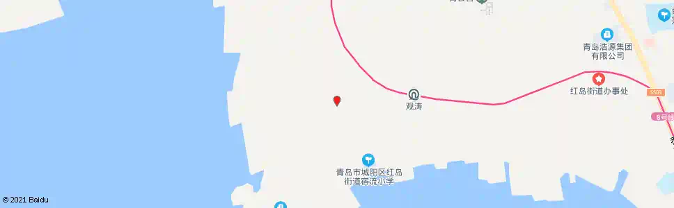 青岛宿流北_公交站地图_青岛公交_妙搜公交查询2025