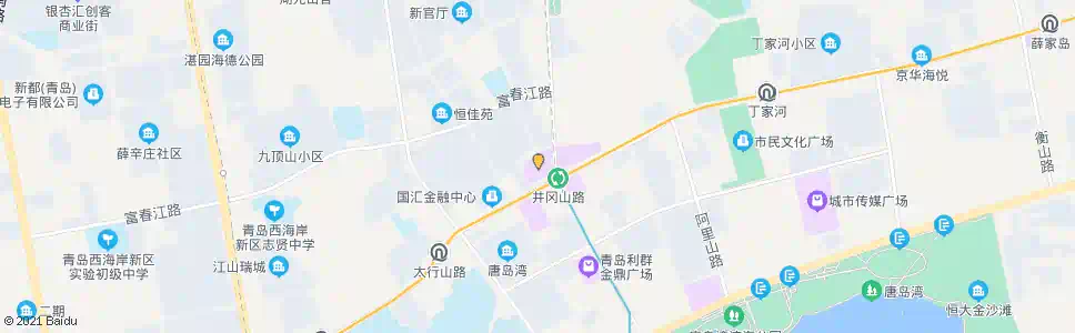 青岛世纪商城_公交站地图_青岛公交_妙搜公交查询2025