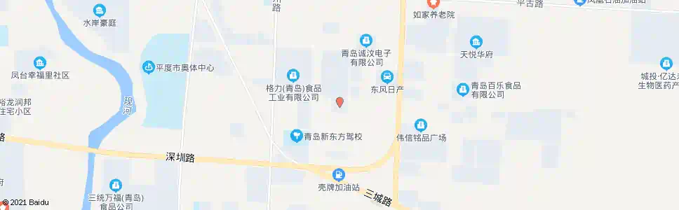 青岛三元色服装_公交站地图_青岛公交_妙搜公交查询2025