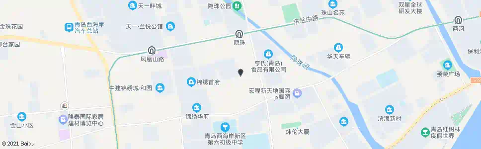 青岛金晖花园_公交站地图_青岛公交_妙搜公交查询2025