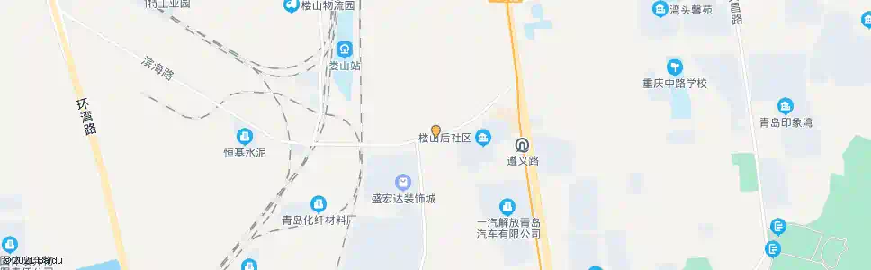 青岛娄山后_公交站地图_青岛公交_妙搜公交查询2025