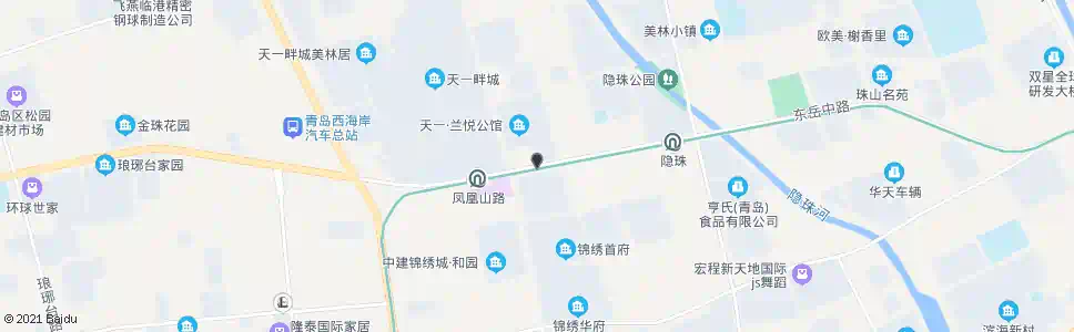 青岛西卢家滩_公交站地图_青岛公交_妙搜公交查询2025