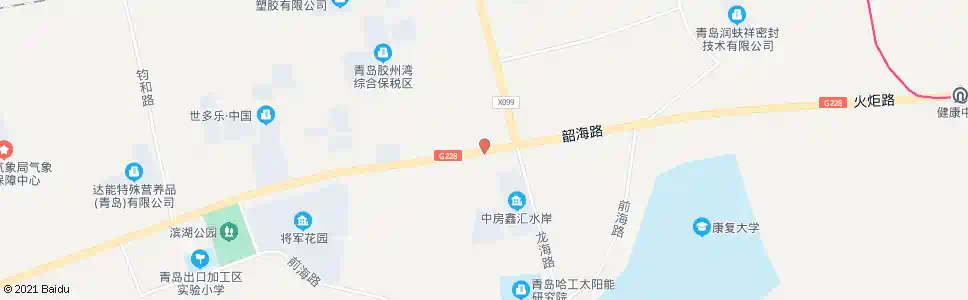 青岛潮海_公交站地图_青岛公交_妙搜公交查询2025