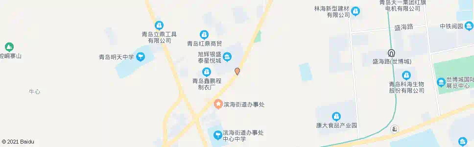 青岛朱家小庄_公交站地图_青岛公交_妙搜公交查询2025