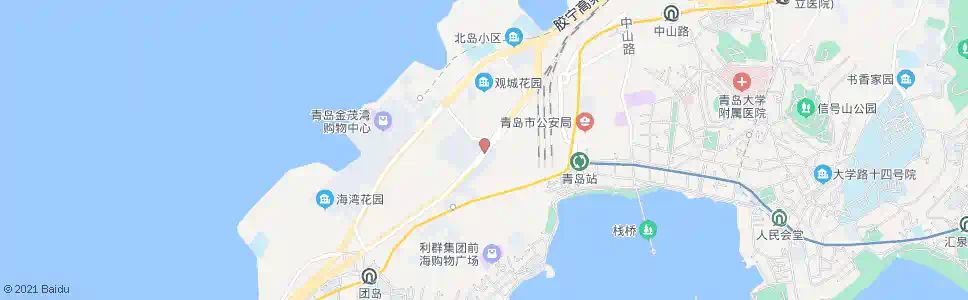 青岛东平路_公交站地图_青岛公交_妙搜公交查询2025
